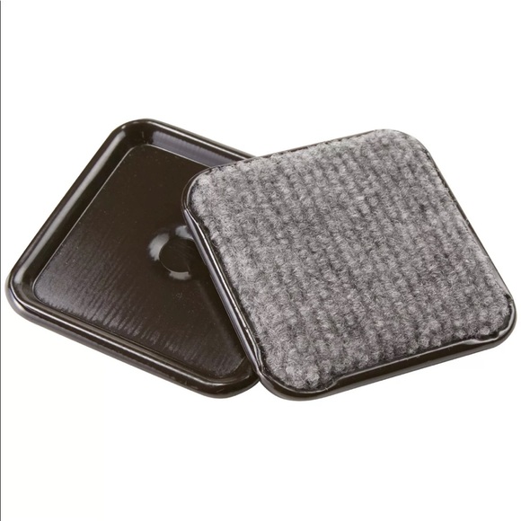 Lot Of 5 Waxman 4 Pieces 2-1/2" / SQUARE CARPET CASTER CUPS - Picture 3 of 7